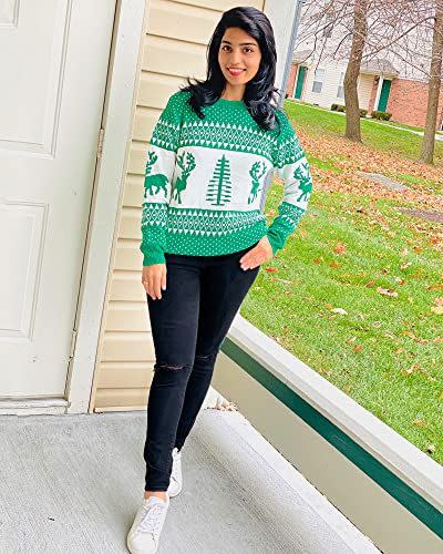 34) Crewneck Christmas Sweater