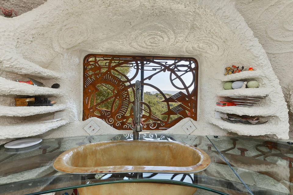 The Flintstone House in Hillsborough