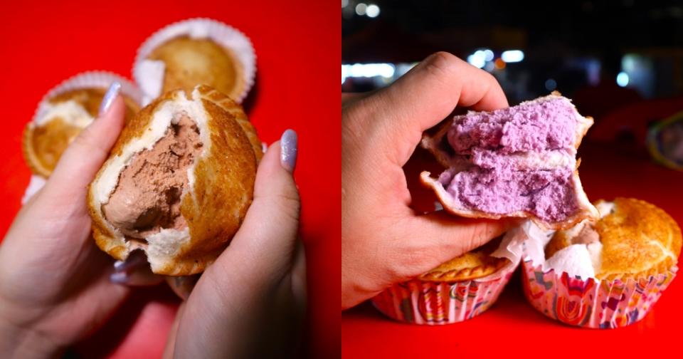 KL Street Food - fried ice cream closeup