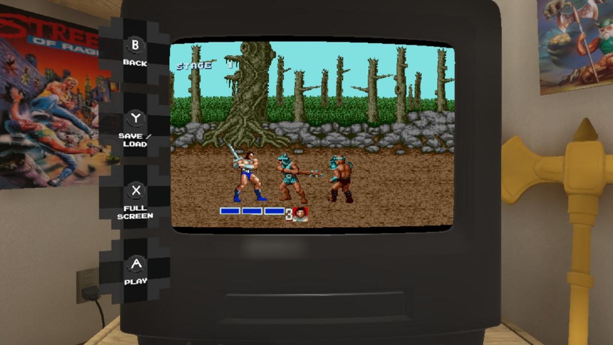 Auch der Fantasy-Sidescroller «Golden Axe» gehört zur Spielesammlung Sega Mega Drive Classics, die auch für Nintendos Hybrid-Konsole Switch erscheint. Foto: Koch Media