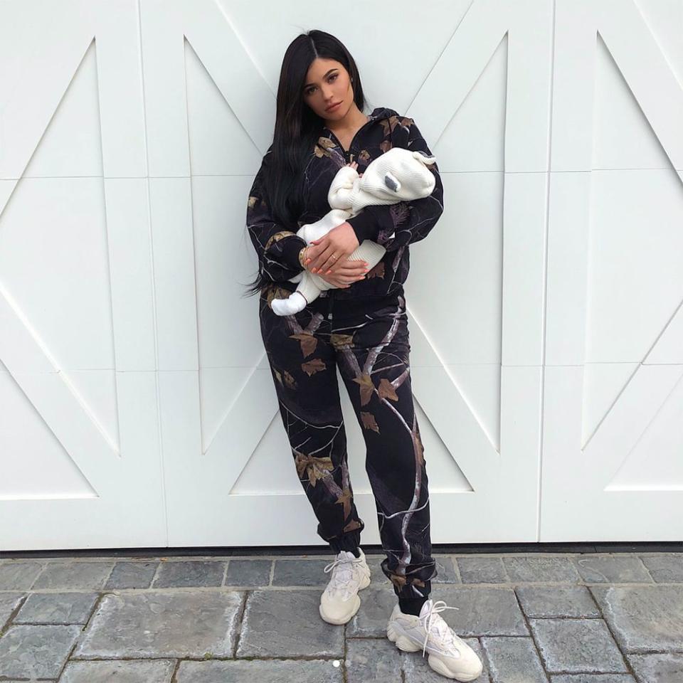 Kylie Jenner and Stormi