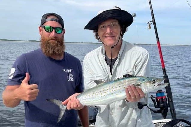 Spanish mackerel are starting to show up off Stuart like these did Oct. 22, 2023, according to Oh Boy! charters Capt. J.J. Klarmann and TCPalm reporter Will Greenlee.