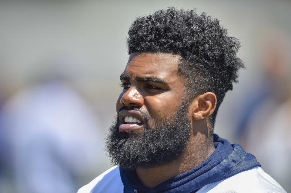 A report says Ezekiel Elliott's suspension could be reduced. (AP)