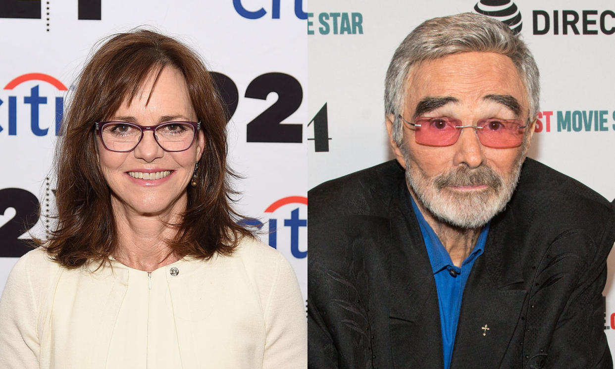 Sally Field did not attend Burt Reynolds’s memorial service. (Photos: Getty Images)
