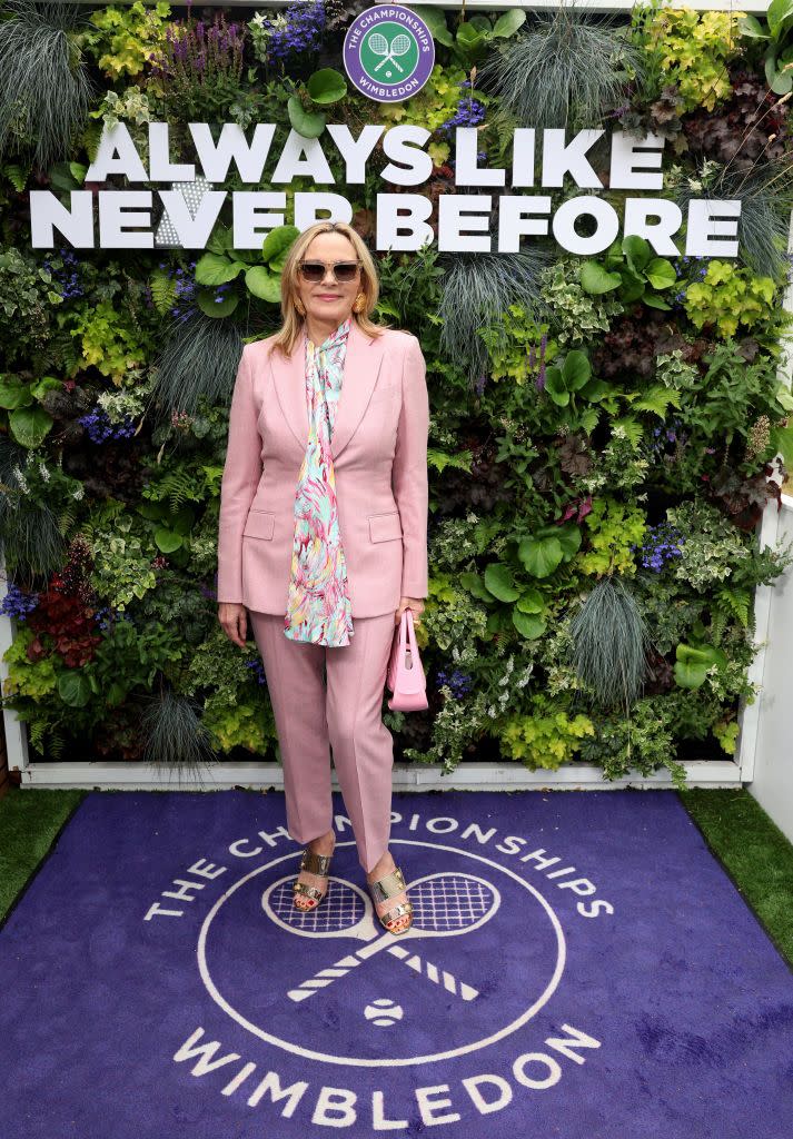 kim cattrall wimbledon