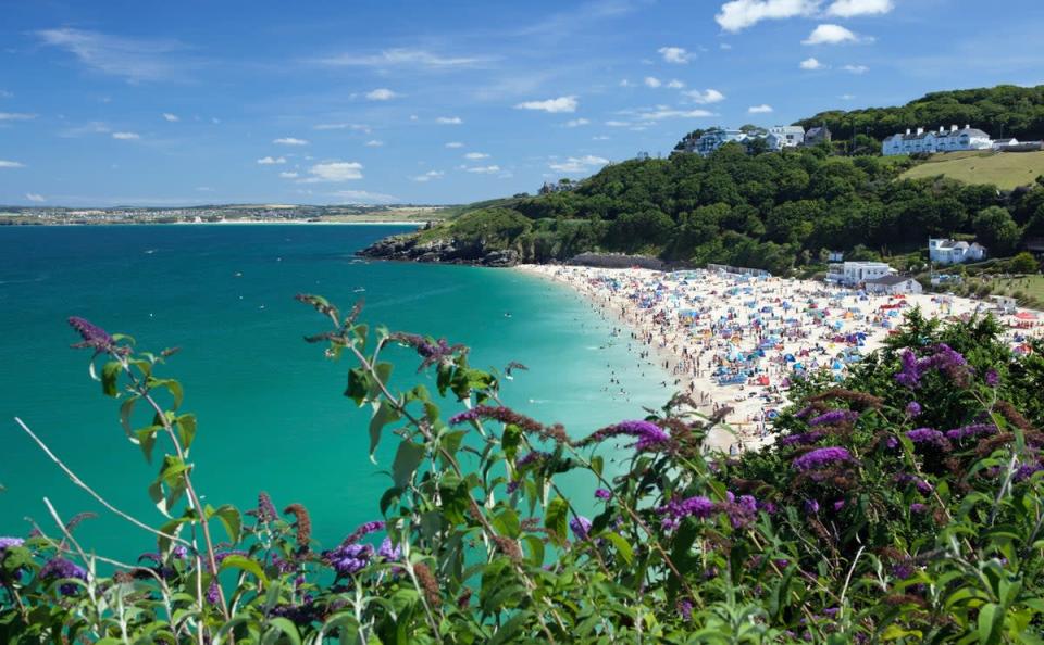St Ives’ Porthminster Beach is a bit of a stunner (Getty Images/iStockphoto)