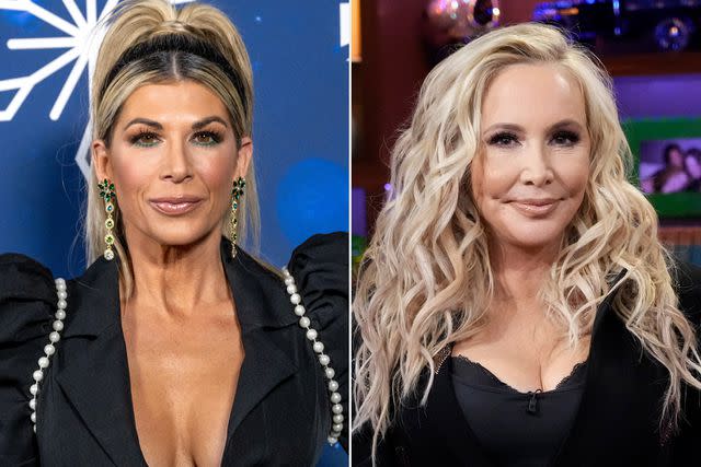 <p>Amanda Edwards/Getty; Charles Sykes/Bravo/NBCU Photo Bank via Getty</p> Alexis Bellino and Shannon Storms Beador