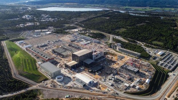 El proyecto Iter está financiado por 35 países. Foto: Iter