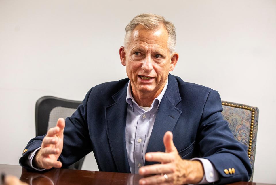 Mike ter Maat, a Libertarian candidate for president, said the 2024 election presents the best opportunity yet for his party, especially if Robert F. Kennedy Jr. makes it a four-way race.