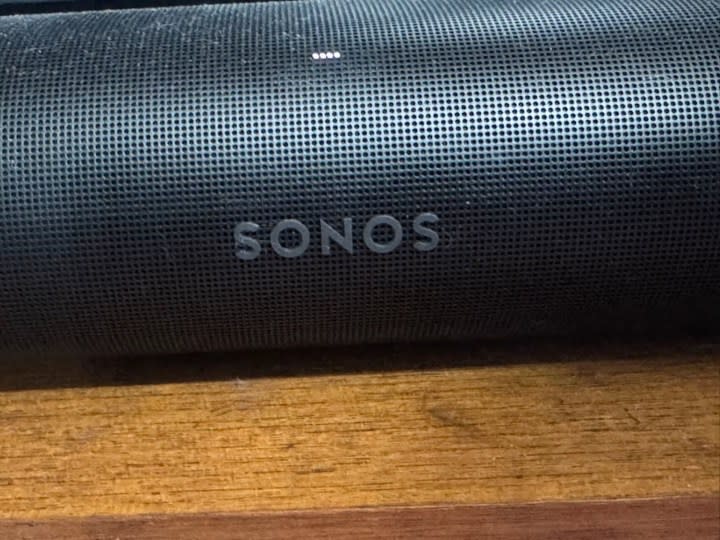 Leaked image of the purported next Sonos soundbar codenamed, Lasso.