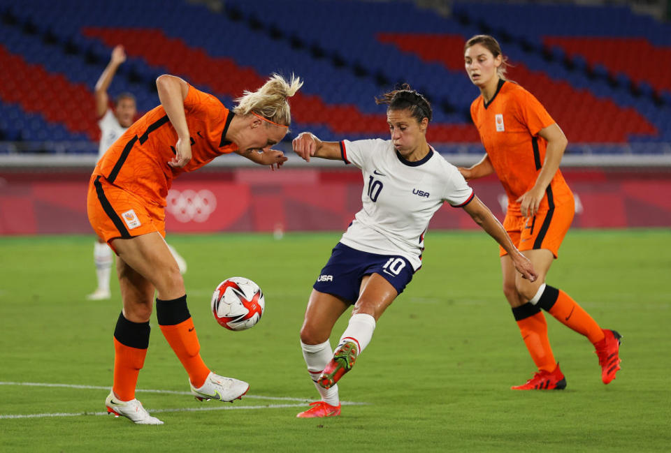 Netherlands v United States: Women's Football Quarterfinal - Olympics: Day 7