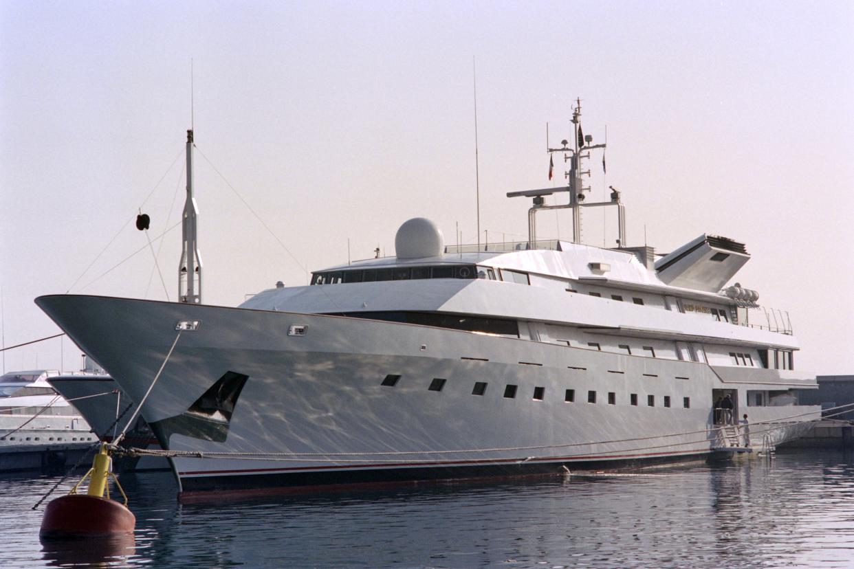 Donald Trump's yacht 