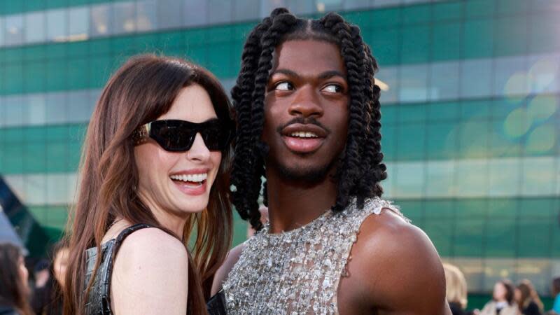 Anne Hathaway and Lil Nas X