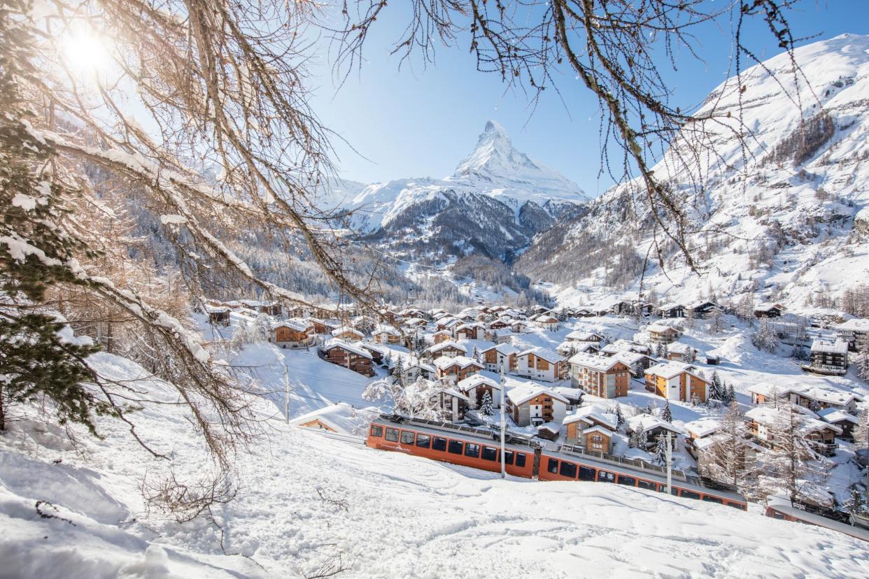 Charming ski resorts including Murren, Aspen and Zermatt