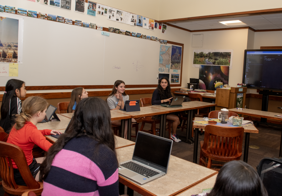 Riya Hegde, a junior at Western Reserve Academy in Hudson, recently started a project called Python Pals. Hegde, who received the NEO High School Microgrant Program to fund her endeavor, talks with the coders.