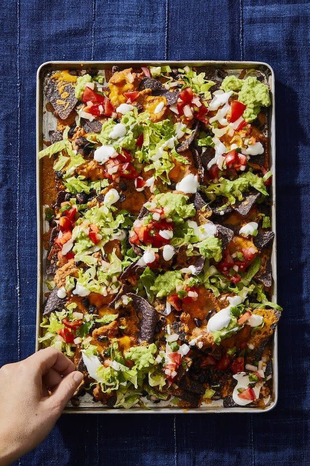 Double Bean Nachos