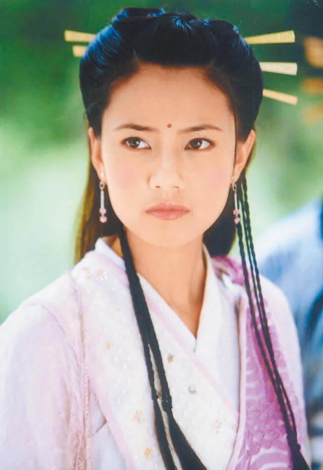 大陸女星陳鈺琪在新版《倚天屠龍記》飾演趙敏，被網友讚貌似高圓圓。（資料照片）