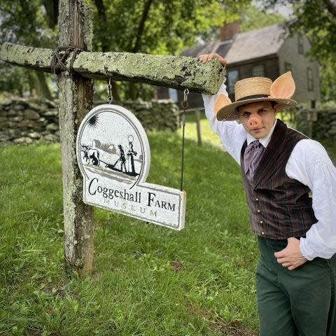 Coggeshall Farm Museum in Bristol is a living history museum. This 2021 file photo is from an event they called Fairy Tale Farm.