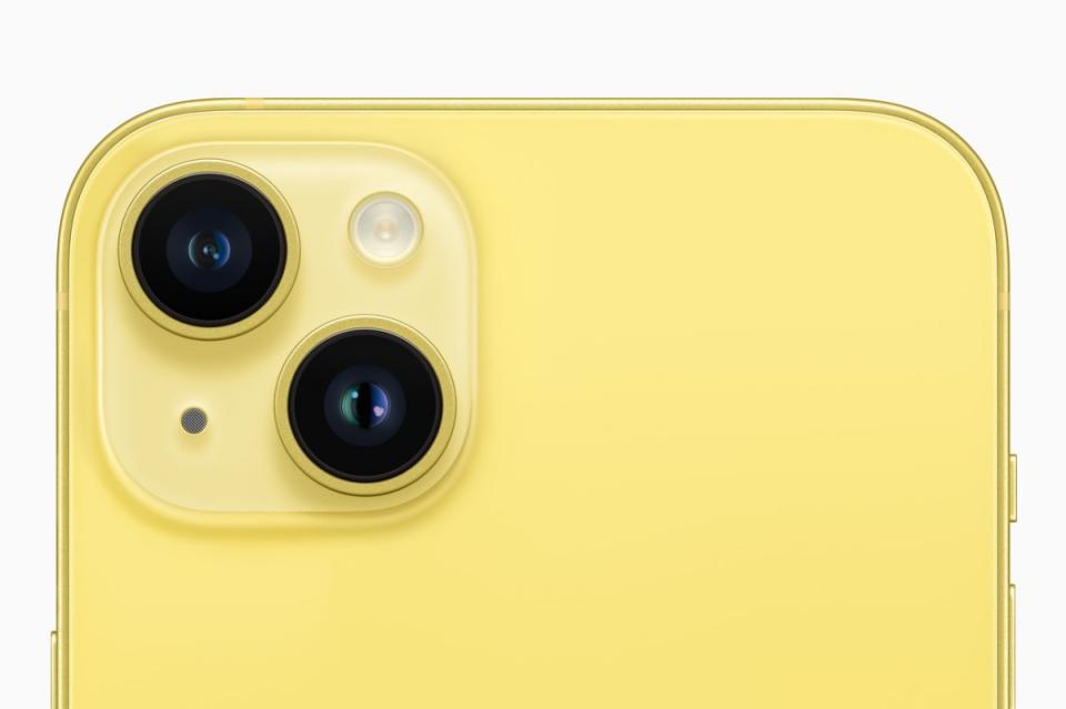 蘋果正式在iPhone 14、iPhone 14 Plus增加全新黃色款式設計