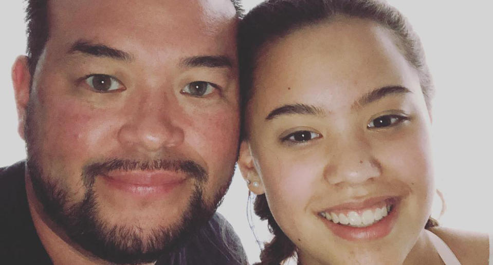 Jon and Hannah Gosselin. (Photo: Jon Gosselin via Instagram)