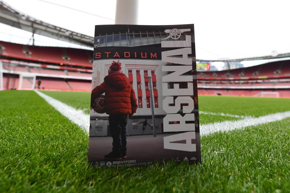  (Arsenal FC via Getty Images)