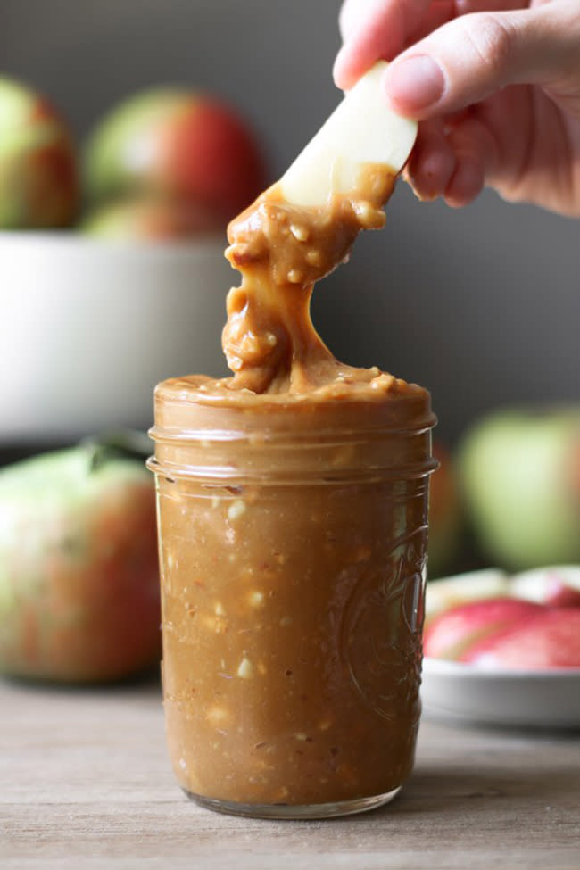 2-Ingredient Peanut Butter Caramel Dip