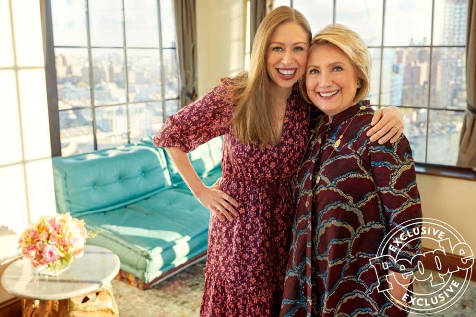 Chelsea Clinton (left) and Hillary Clinton | ARILOU