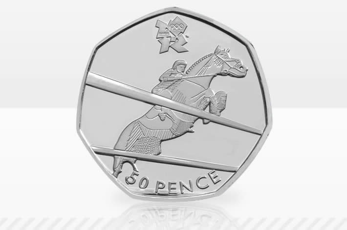 2012 Olympic's equestrian 50p