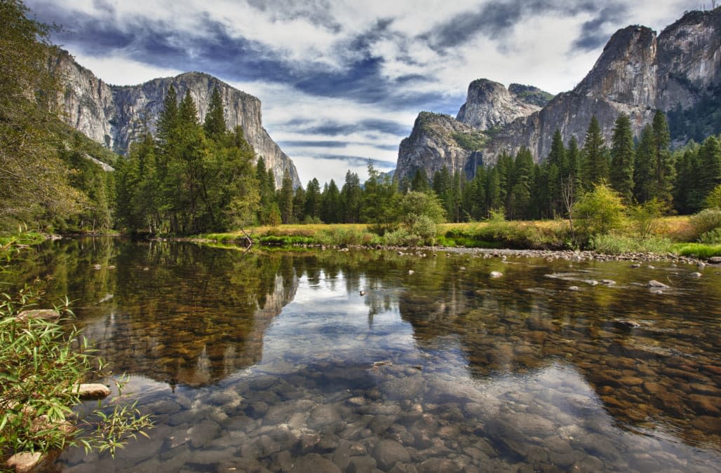 Yosemite valley view