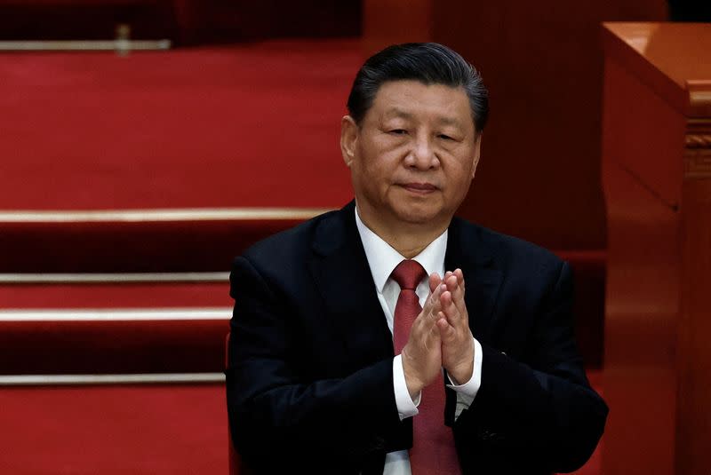 FILE PHOTO: Chinese President Xi Jinping in Beijing