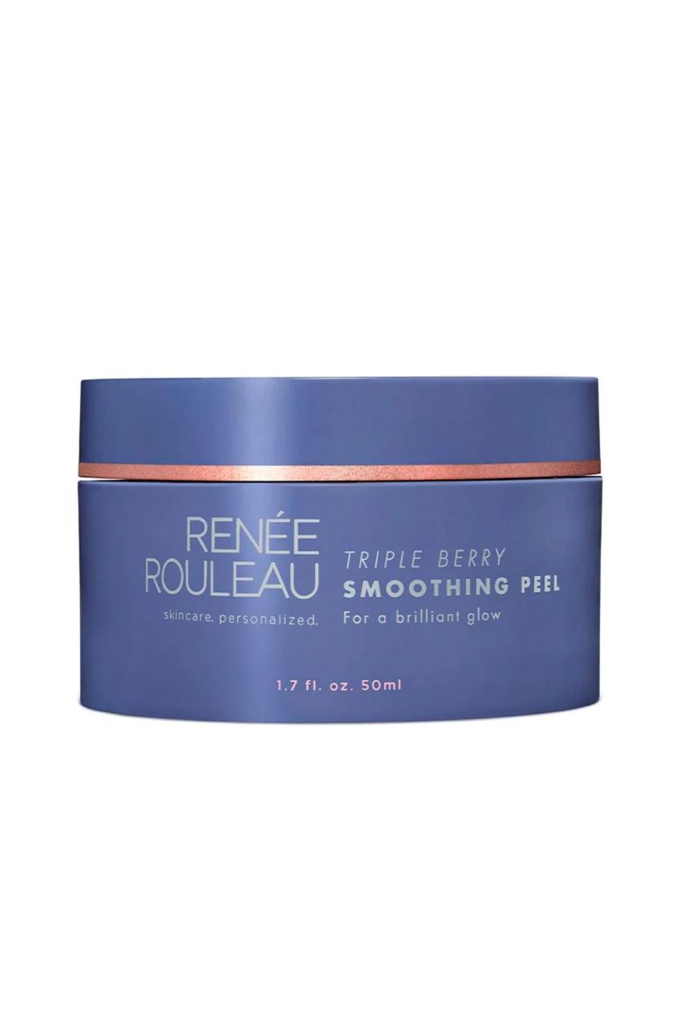 <p><a href="https://go.redirectingat.com?id=74968X1596630&url=https%3A%2F%2Fwww.reneerouleau.com%2Fproducts%2Ftriple-berry-smoothing-peel&sref=https%3A%2F%2Fwww.cosmopolitan.com%2Fstyle-beauty%2Fbeauty%2Fg40362429%2Fbest-face-exfoliators%2F" rel="nofollow noopener" target="_blank" data-ylk="slk:Shop Now;elm:context_link;itc:0;sec:content-canvas" class="link ">Shop Now</a></p><p>Triple Berry Smoothing Peel</p><p>reneerouleau.com</p><p>$79.65</p>