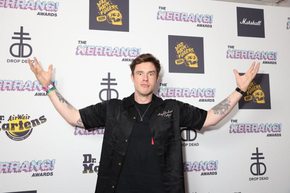 Ed Gamble has spoken about his complicated relationship with food after his seven stone weight loss (PA)