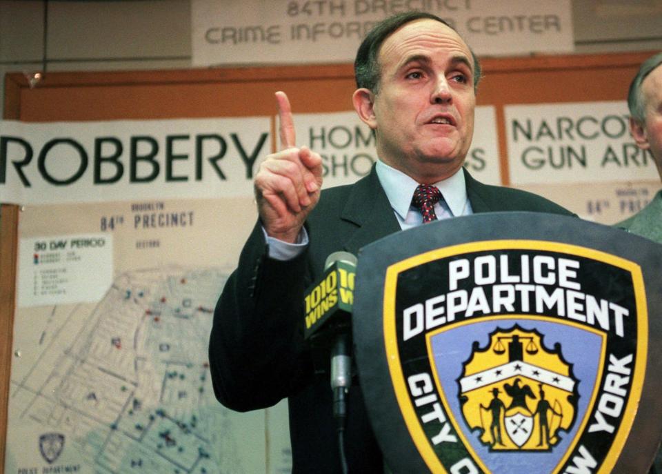Rudy Giuliani NYPD crime