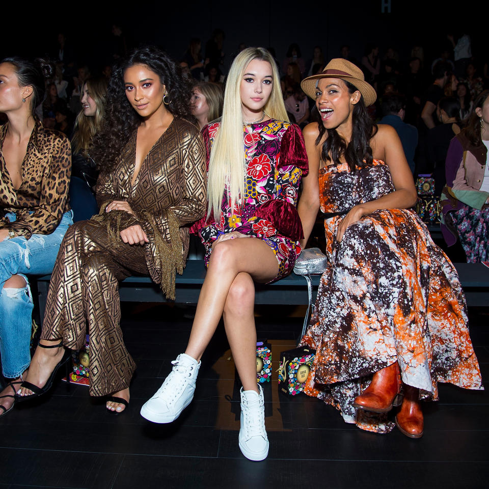 Shay Mitchell, Sarah Snyder and Rosario Dawson