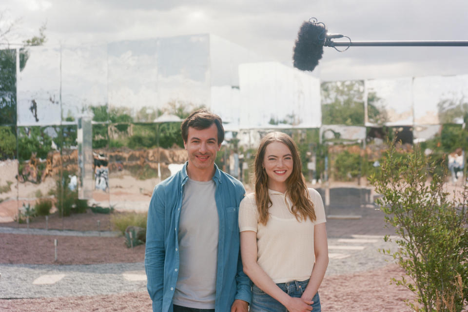 Nathan Fielder as Asher and Emma Stone as Whitney in The Curse