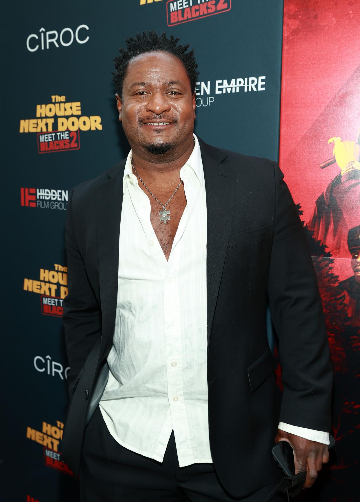 Actor Keith Jefferson, photographed at the LA premiere of "The House Next Door: Meet the Blacks 2" in 2021, has died following a battle with cancer.