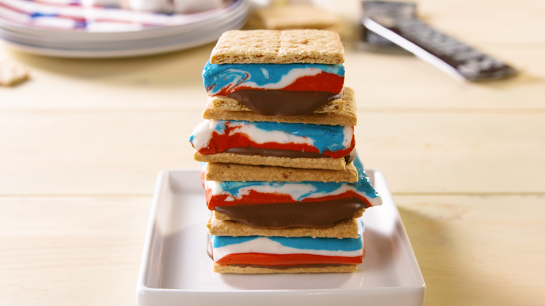 Star Spangled S'more Cookies