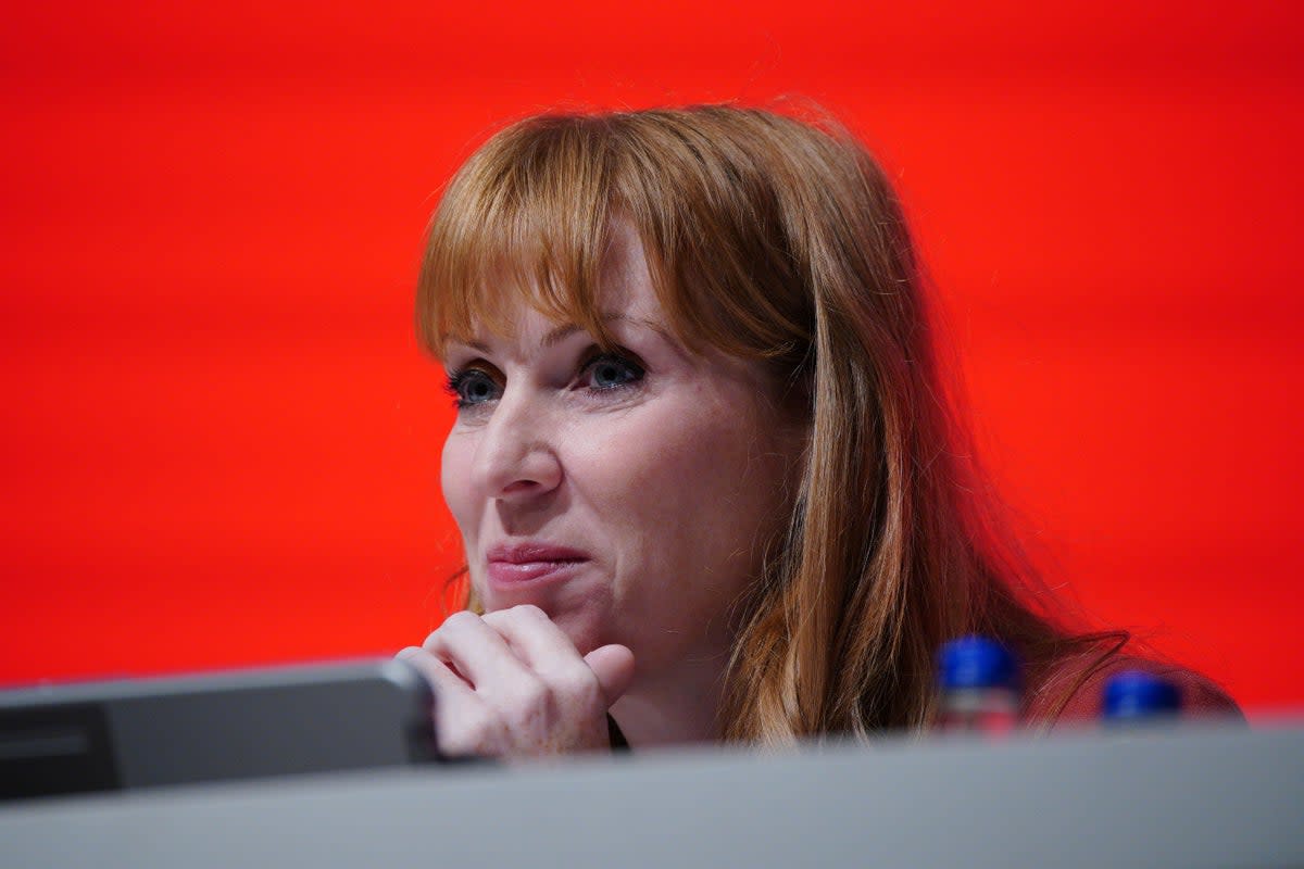 Labour Party deputy leader Angela Rayner (PA)