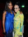 <p>Naomi Campbell and Kehlani get together on Sept. 16 at the London Fashion Week opening night party at The Windmill. </p>