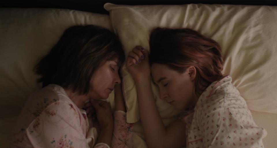 The opening shot of "Lady Bird." (Photo: A24/"Lady Bird")