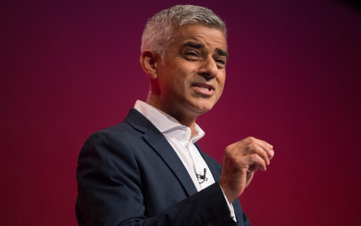 Mayor of London Sadiq Khan talks candidly of his struggles with loneliness and his mental health over the coronavirus lockdown - Stefan Rousseau/PA