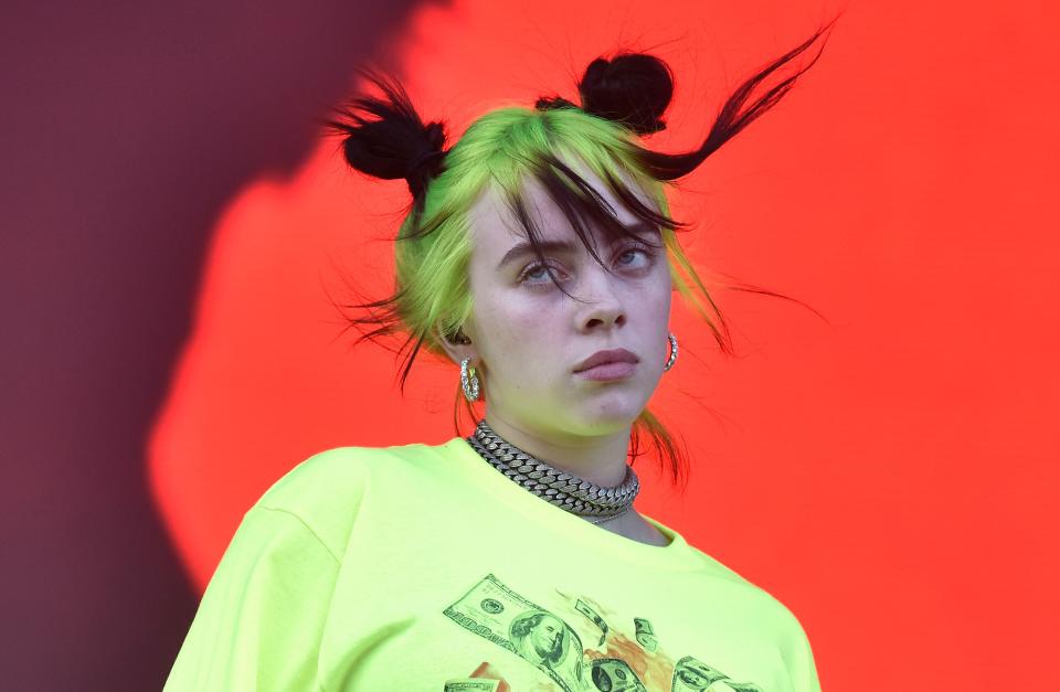 Billie Eilish headshot