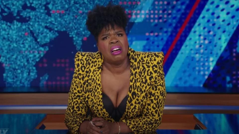 Leslie Jones on "The Daily Show"