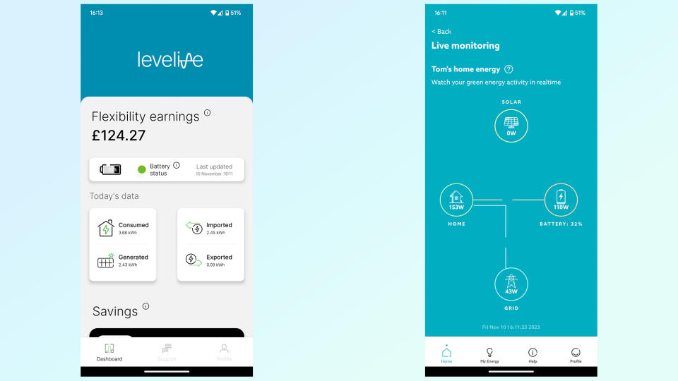 levelise solar monitoring vs social energy