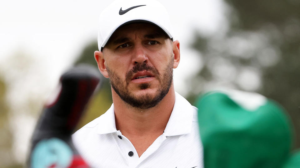 Brooks Koepka is reportedly set to join the LIV series, resulting in criticism over past comments against te breakaway series. (Photo by Jamie Squire/Getty Images)