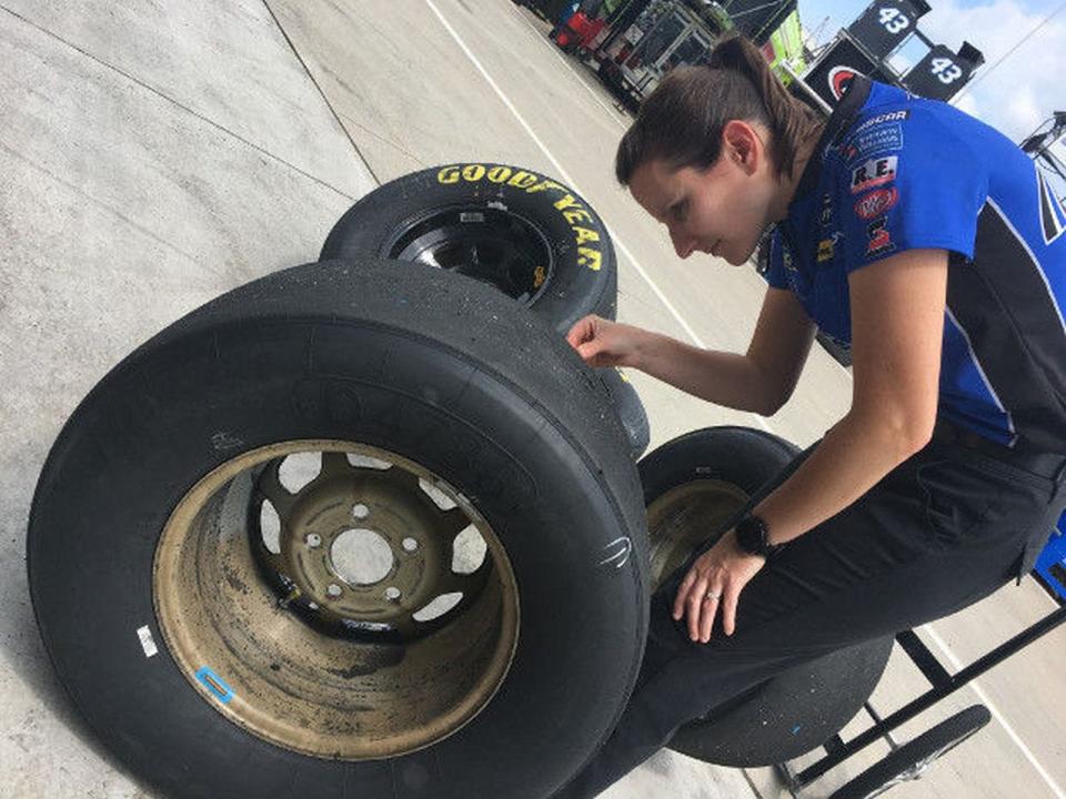 Angela Ashmore is a Purdue engineering graduate who has risen through the ranks of racing.