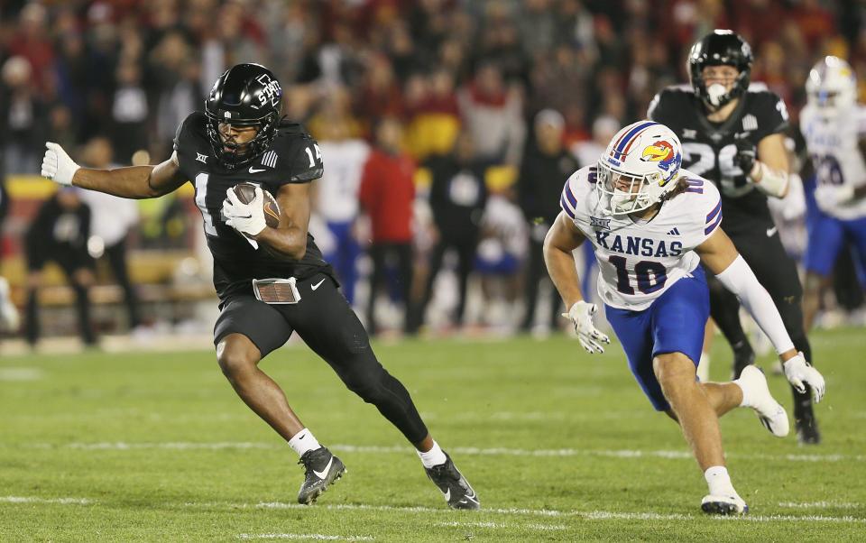 Iowa State receiver Dimitri Stanley knows what's on the line during Saturday's Iowa State at BYU football game.