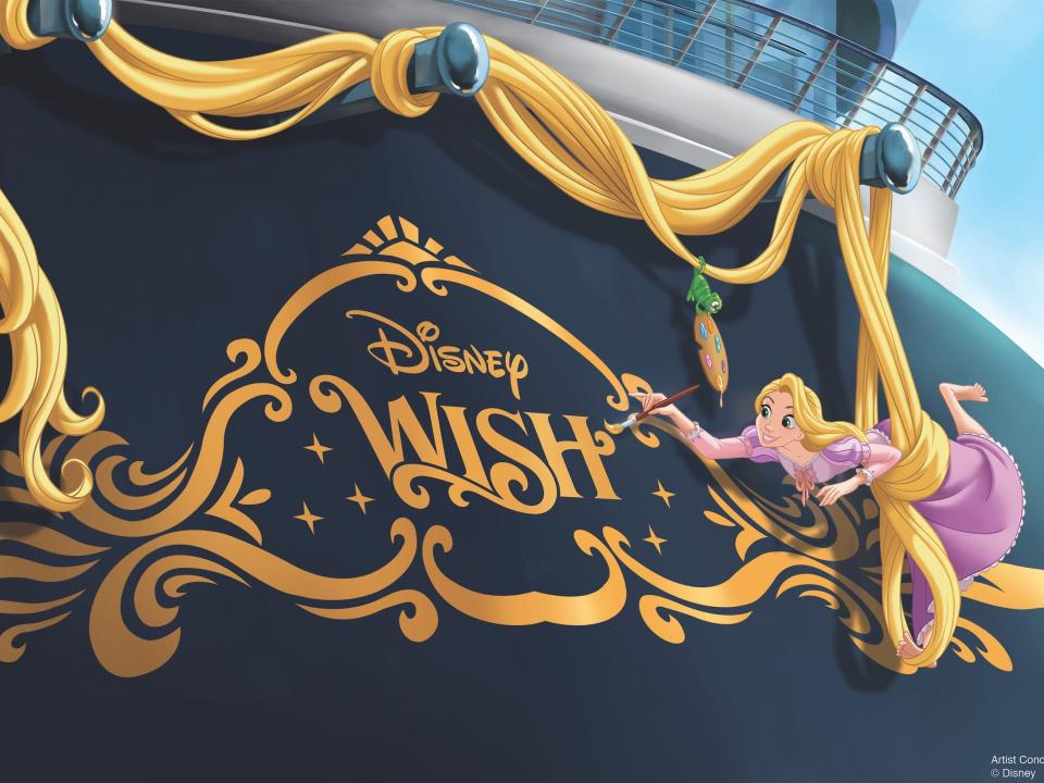 Disney Wish cruise line