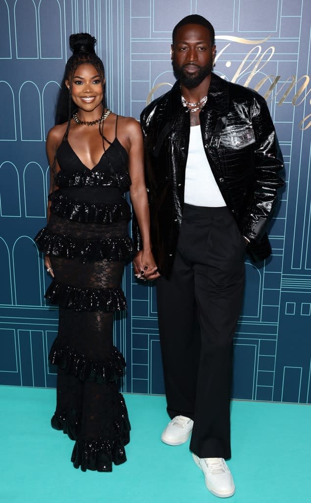 Gabrielle Union, Dwyane Wade, Tiffany & Co Store Opening