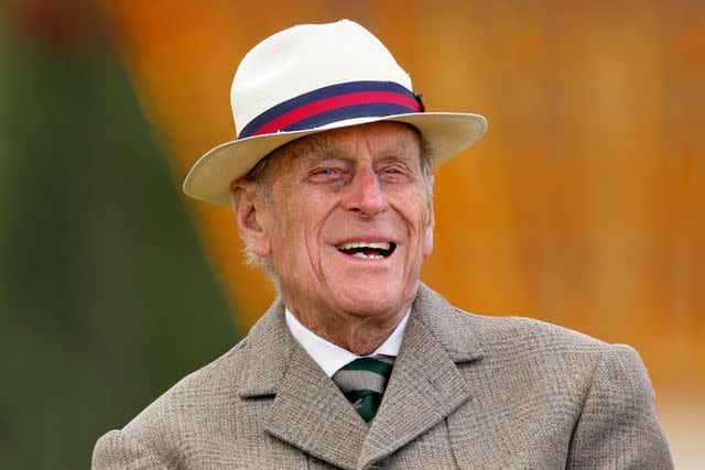 <p>Indigo/Getty</p> Prince Philip at the Royal Windsor Horse Show in 2011.